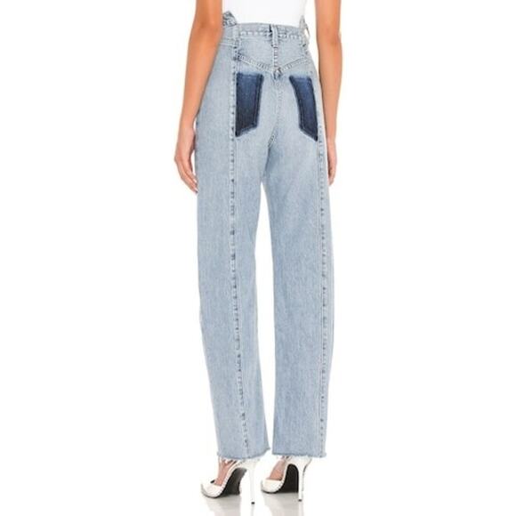 AGOLDE Pieced Angled Jean in Matrix EUC Size 32 Revolve $238 MSRP - Picture 6 of 10